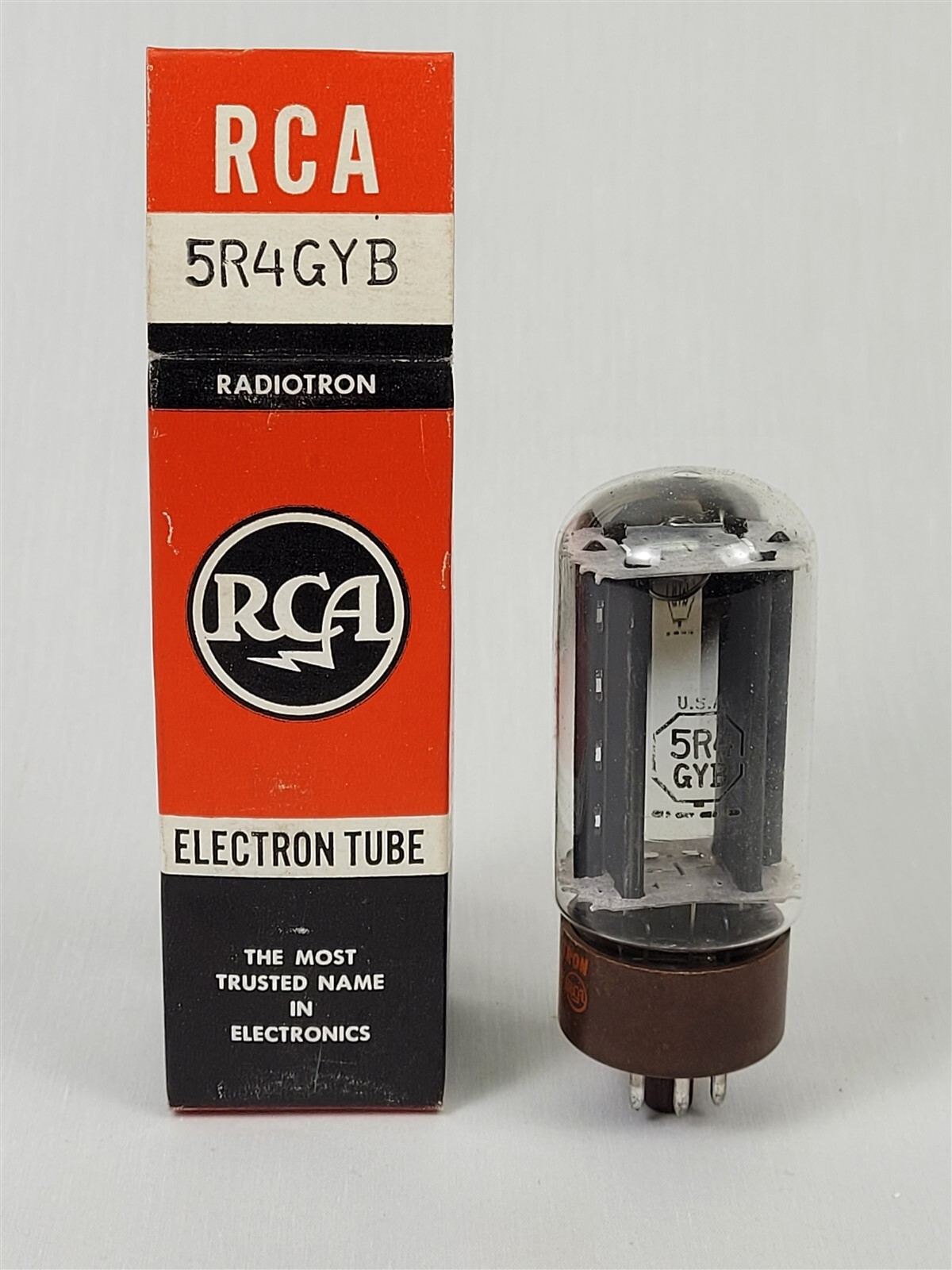 RCA 5R4GYB Radiotron Radio Vacuum Electron Tubes NOS In Original Box ~ T444