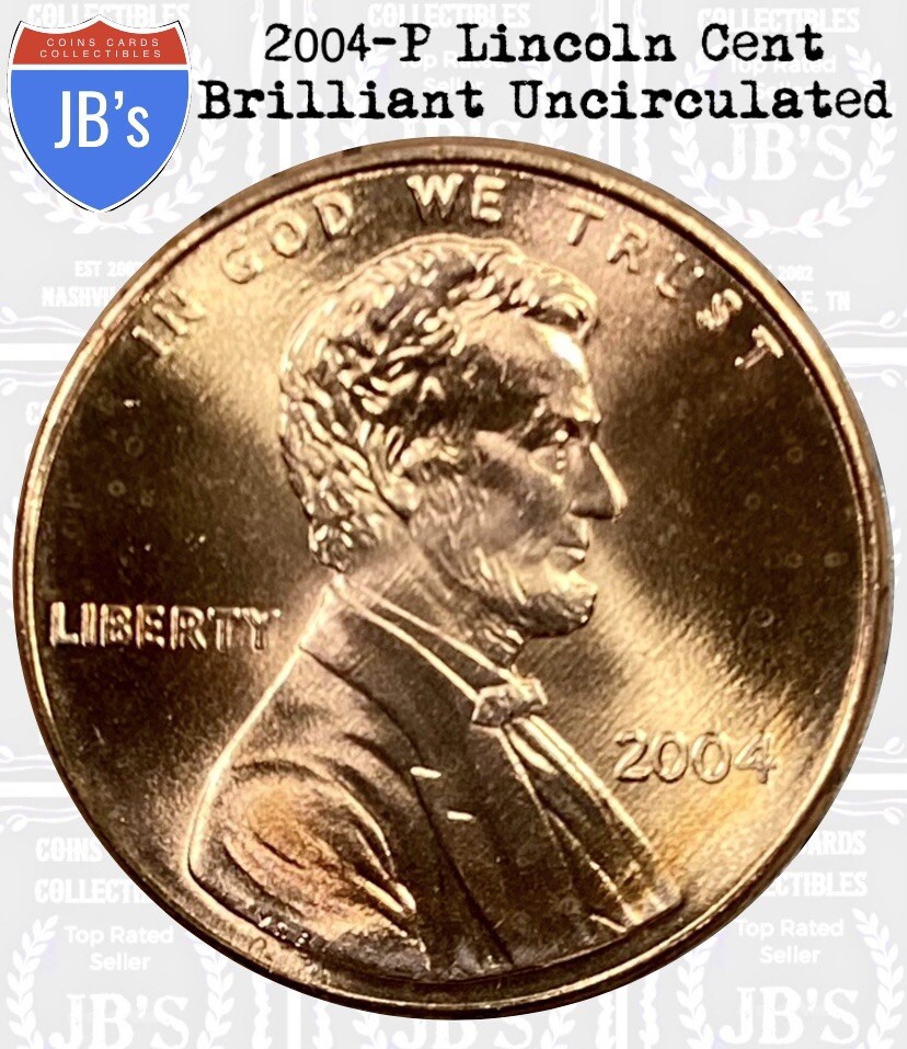 2004 (P) Lincoln Memorial Cent Penny 1c - BRILLIANT UNCIRCULATED (BU)