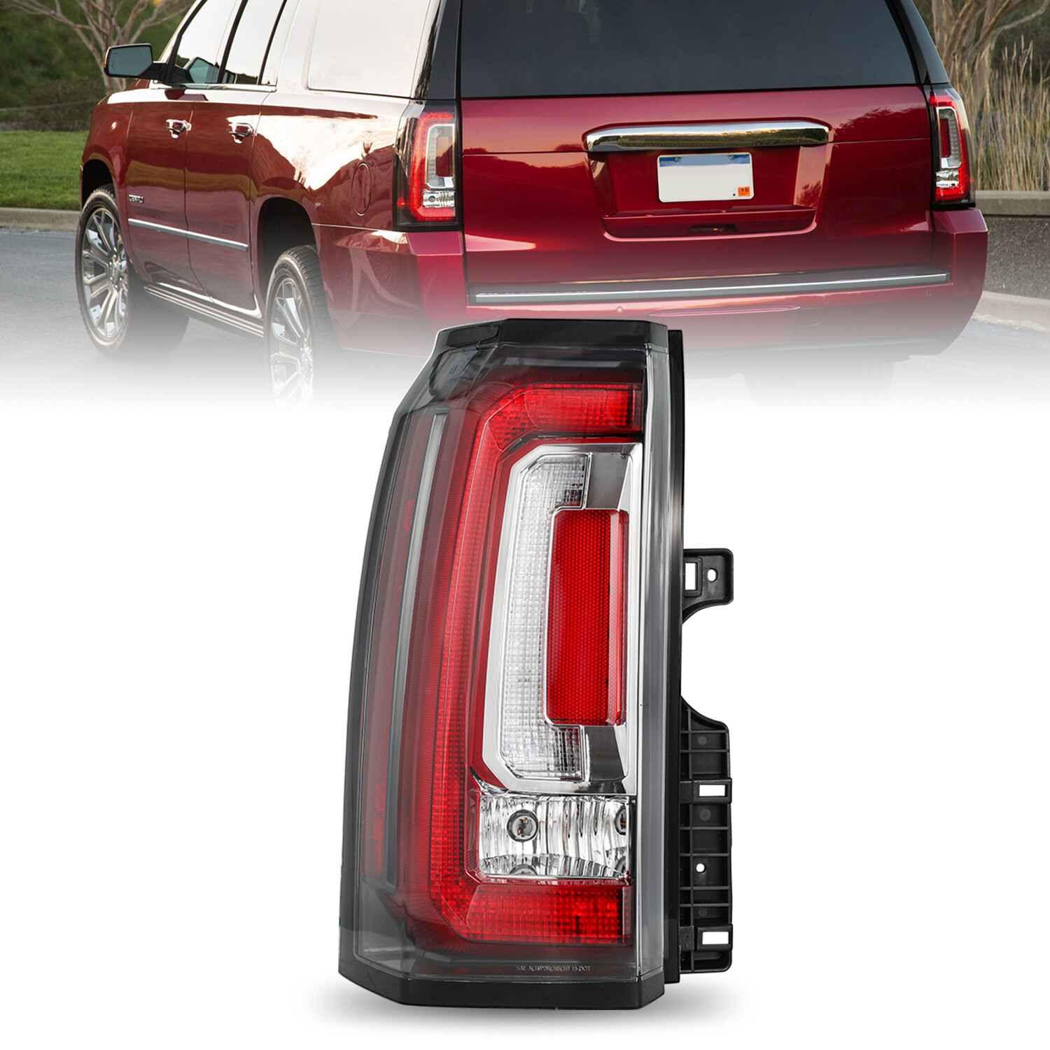 [OE Style] Tail Light For 2015-2020 GMC Yukon/Yukon XL LED LH Driver Brake Lamp
