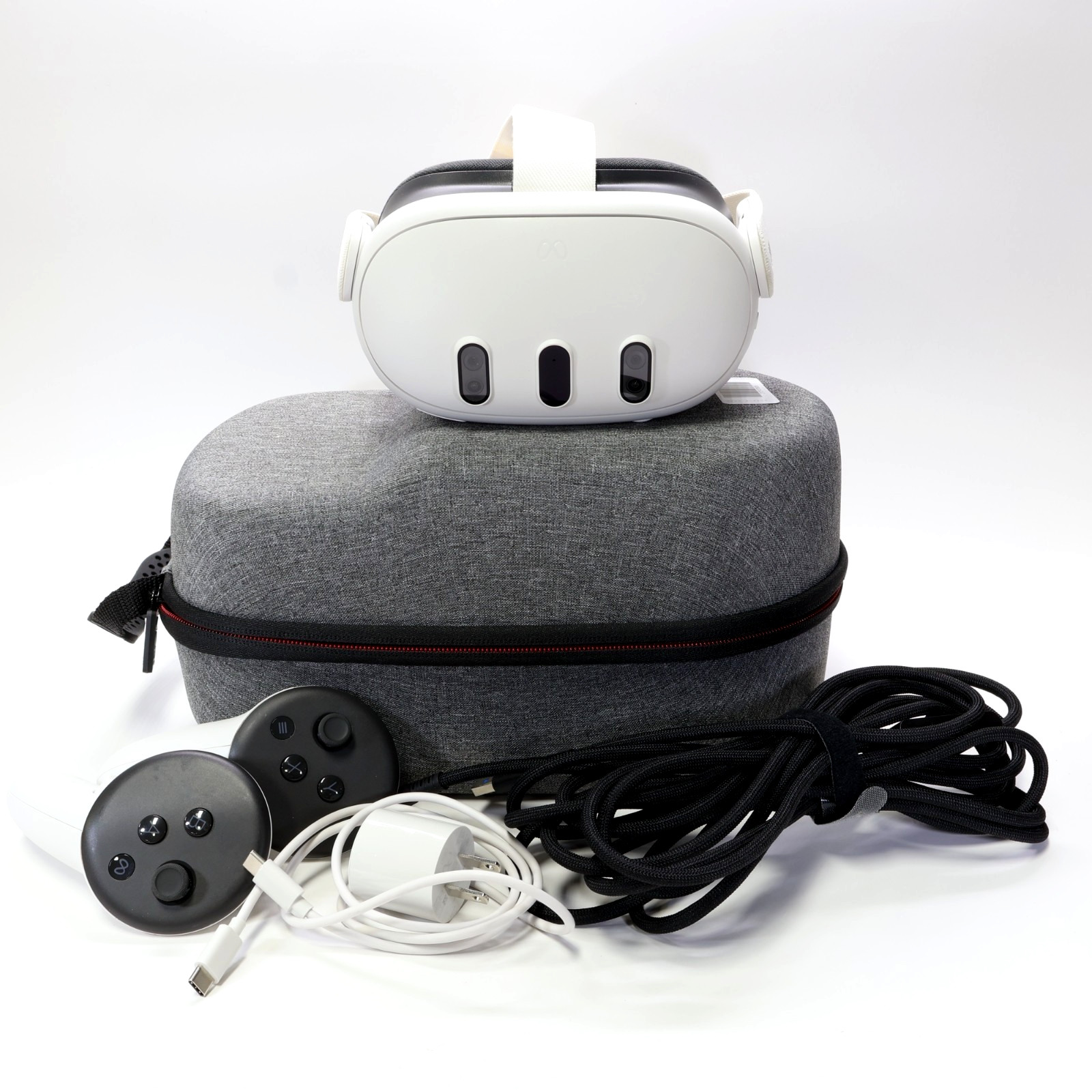 Meta Quest 3 512GB Standalone VR Headset, Controllers and Case