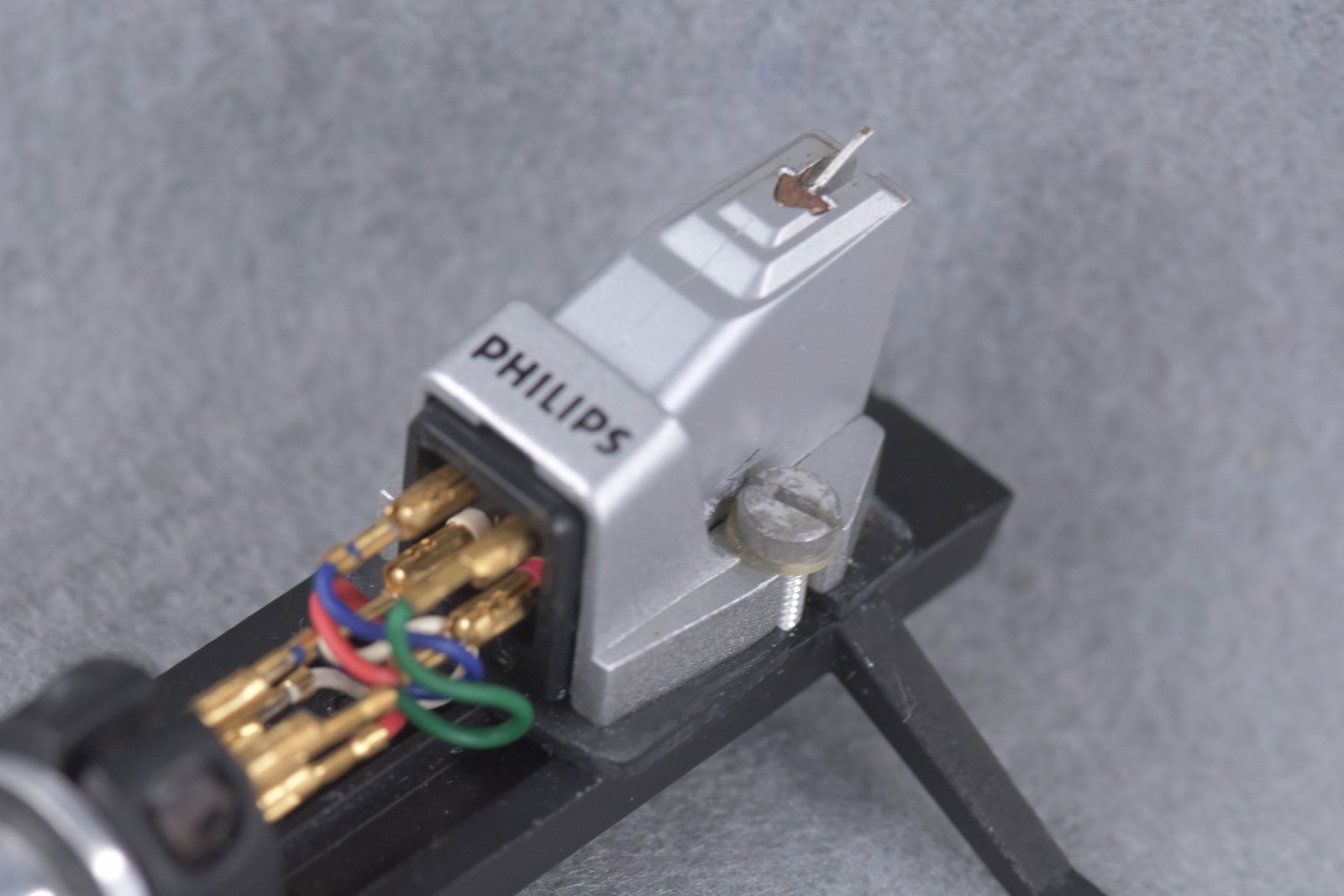 Rare Philips 922 MC Cartridge w/ Denon PCL-6 Headshell [ Junk]