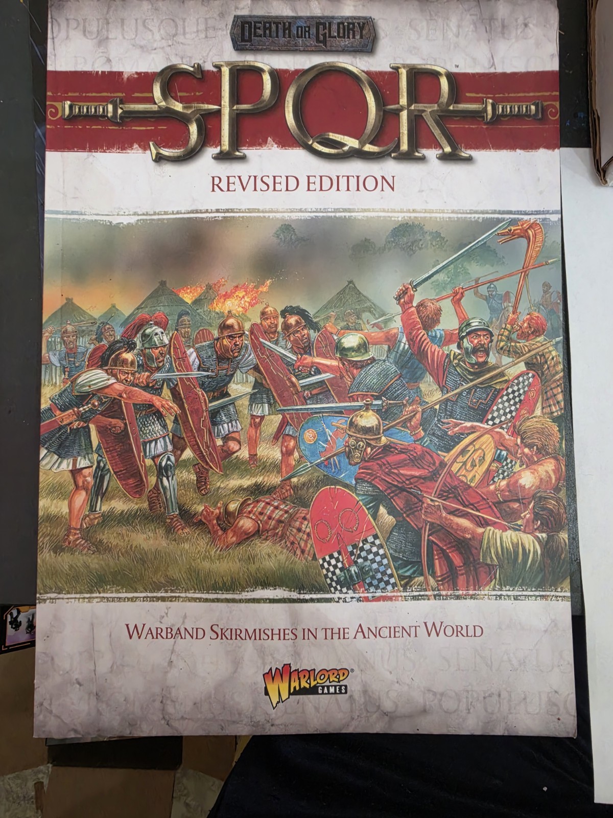 SPQR Revised Edition Warband Combat Ancient World Rulebook Rules Warlord Games