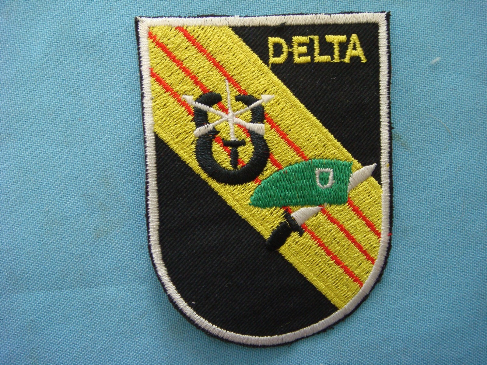 VIETNAM WAR PATCH, US 5th SF GROUP SFOD B-52 PROJECT DELTA