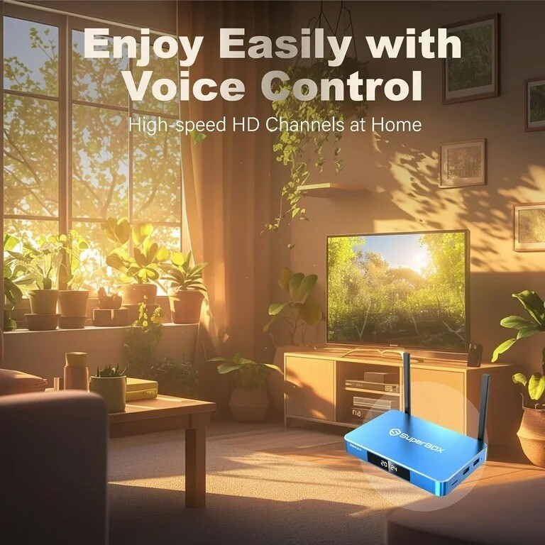 SuperBox S6 Max Android TV Box 64GB – Fast Shipping, Satisfaction Guaranteed
