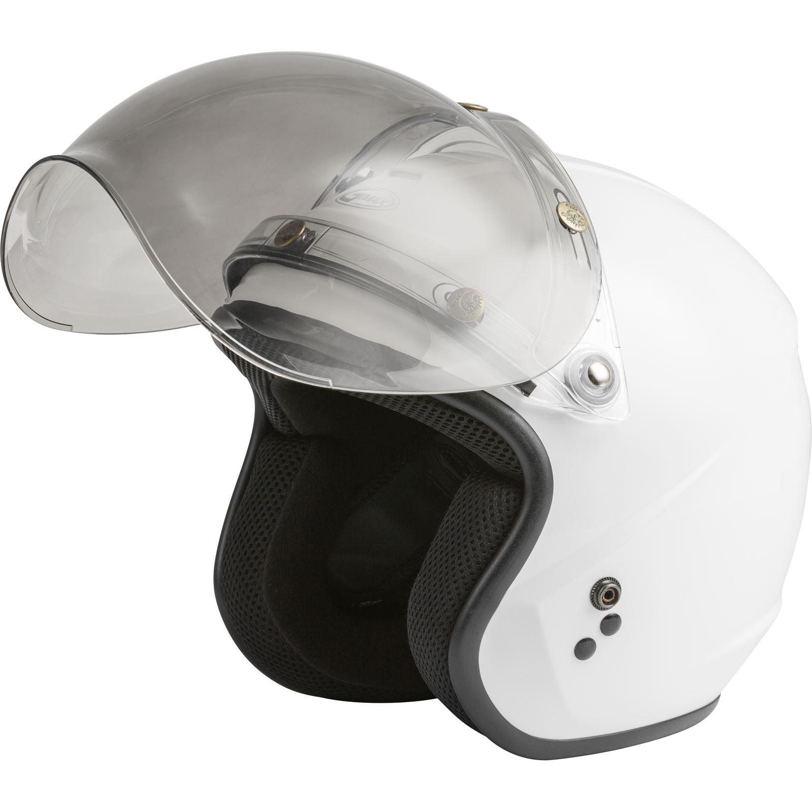 GMax Bubble Shield 3-Snap Flip-Up - Smoke - Universal G002013