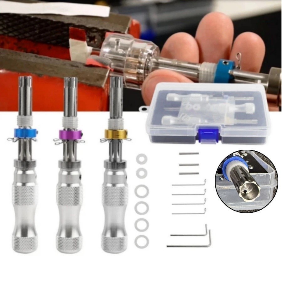 3* Tubular 7 Pin Tool Accessories Stainless Adjustable Tool Set 7mm 7.5mm 7.8mm