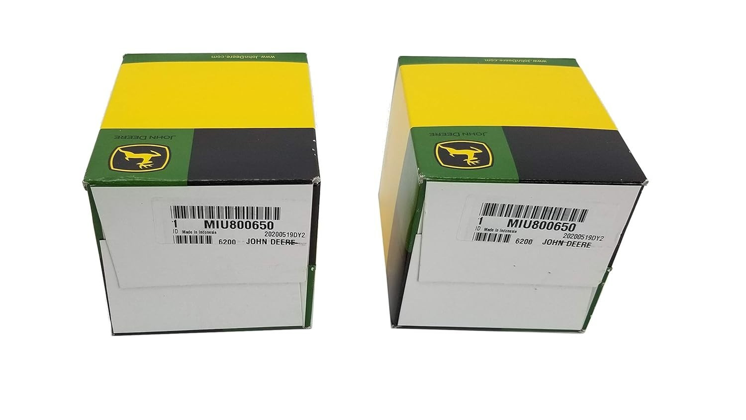 Lot 2 john deere MIU800650 Oil Filter