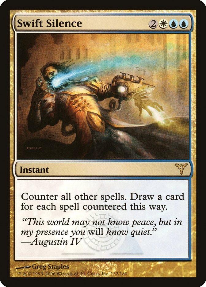 Swift Silence [Dissension] Magic MTG