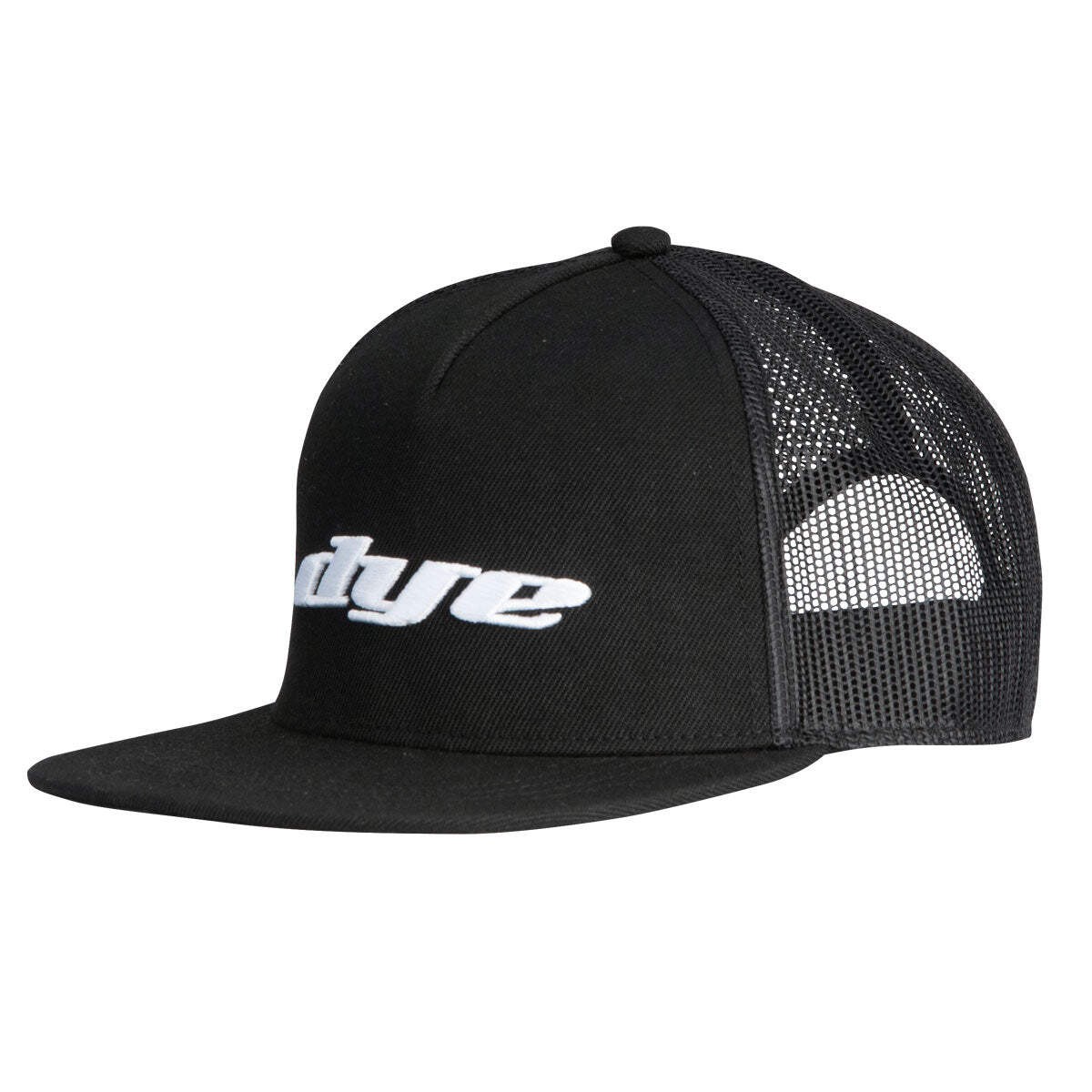 Dye Hat Trucker Black/White Snap Back