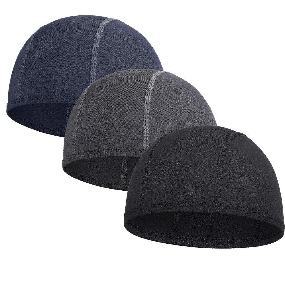 Cooling Skull Cap Helmet Liner Sweat Wicking Cycling Running Hat for Men Women