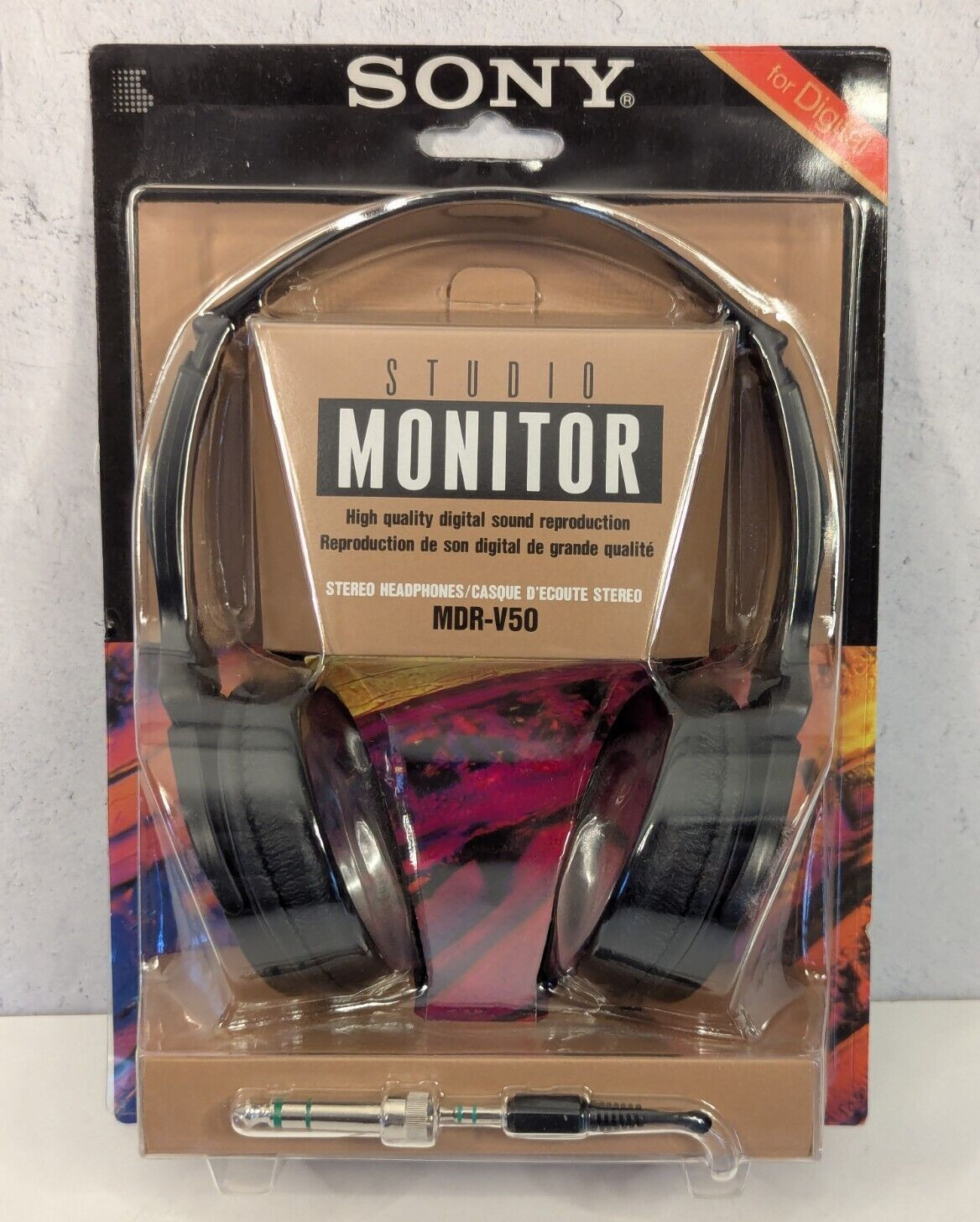 Sony Studio Monitor MDR-V50 Headphones New Package Free Shipping
