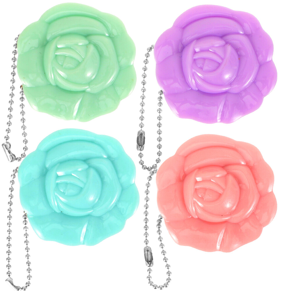 4PCS Small Lipstick Container Girls Decorative Women Single Eyeshadow Case