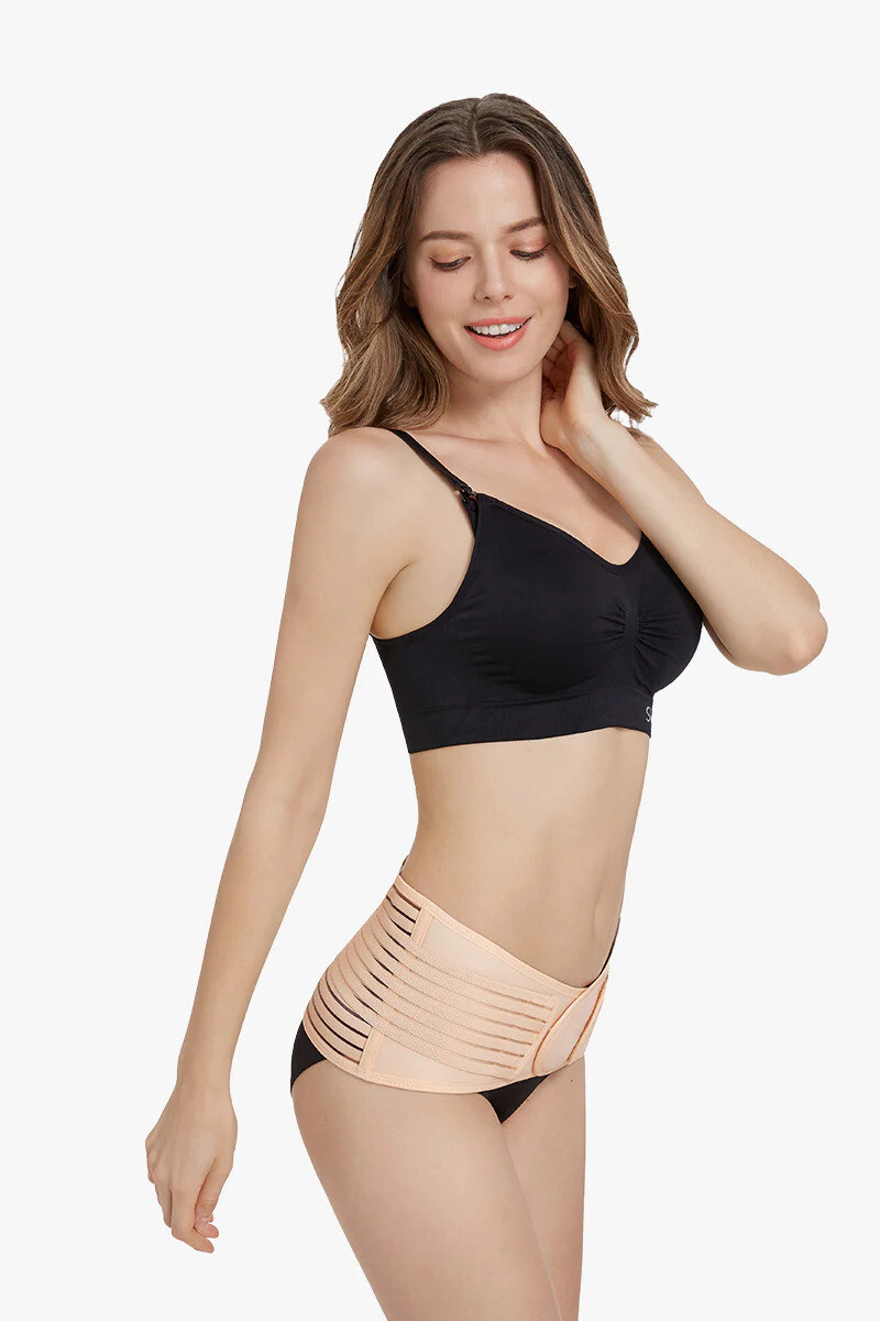 SHAPEE Hips Wrap Plus+ Breathable Elastic Triple Compression Belly Support AU