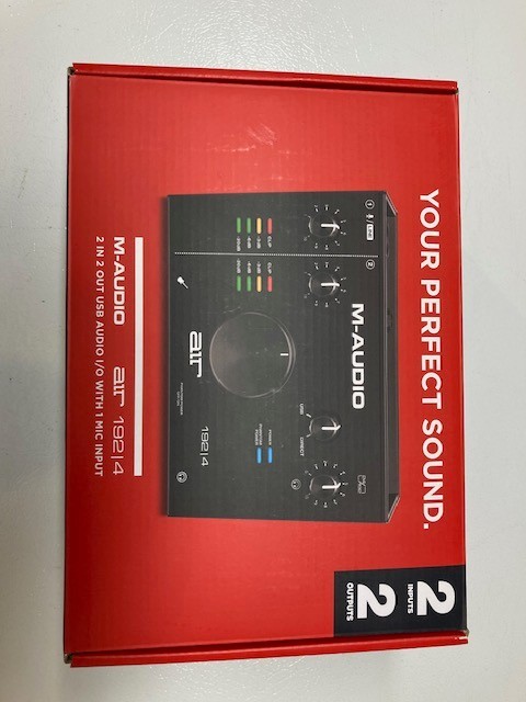 M-Audio 2x2 usb-c audio interface
