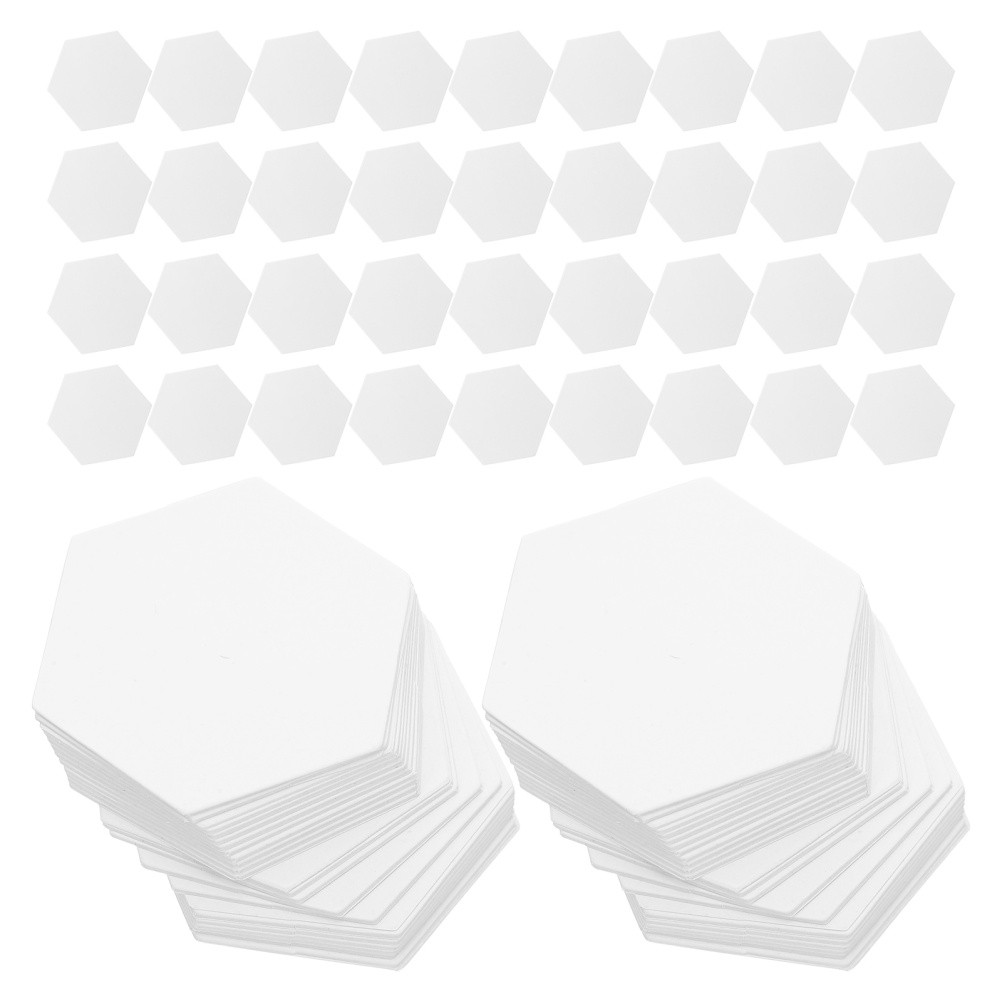 500 Pcs Diy Patchwork Paper Hexagon Quilting Crafts Geometric Template
