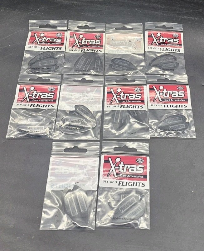 Dart Flights Pentathlon HD 150 Lot Of (10) Packs Of 3 NOS Vortex