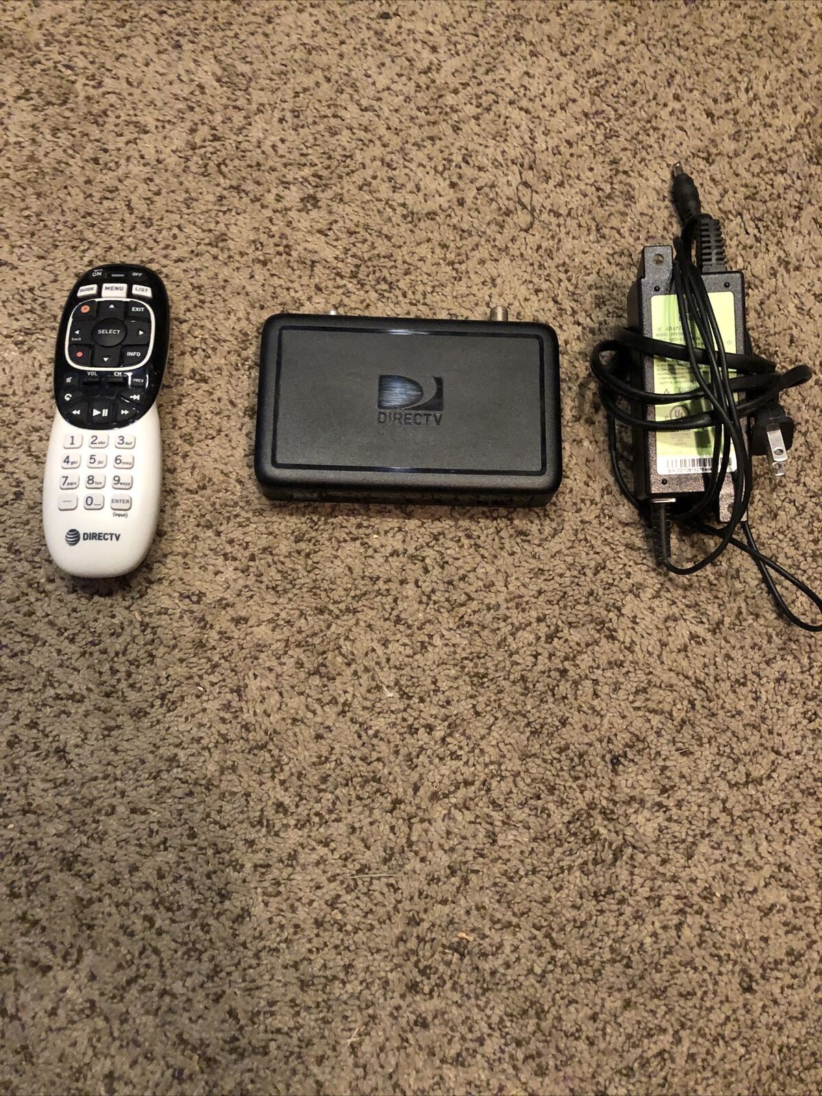 Directv Advanced Whole Home Client Model C41-100 With Remote And Power Cord.