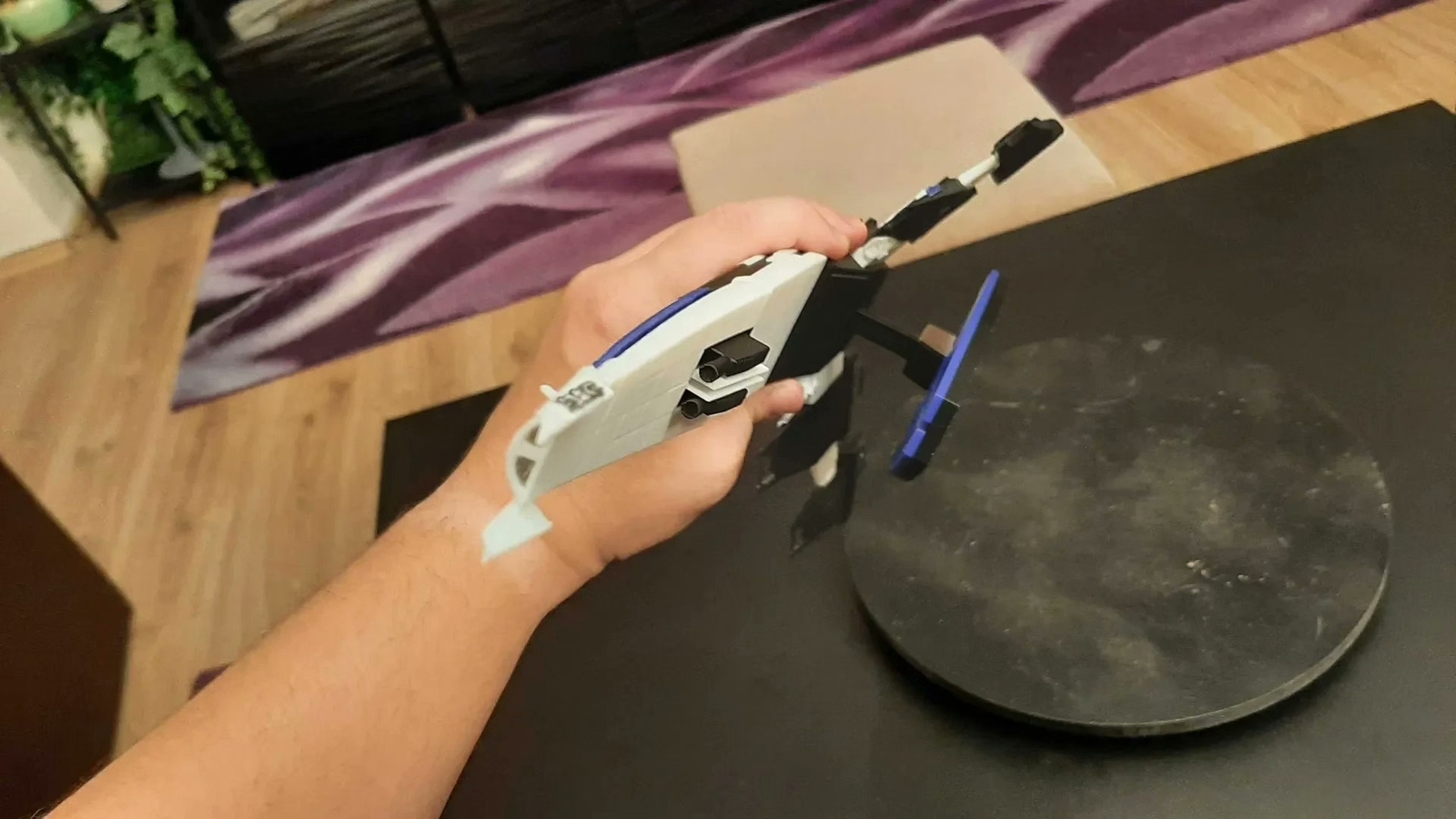 NEW MASS EFFECT SSV Normandy SR2 Spaceship Painted 3D Print Assembly Model