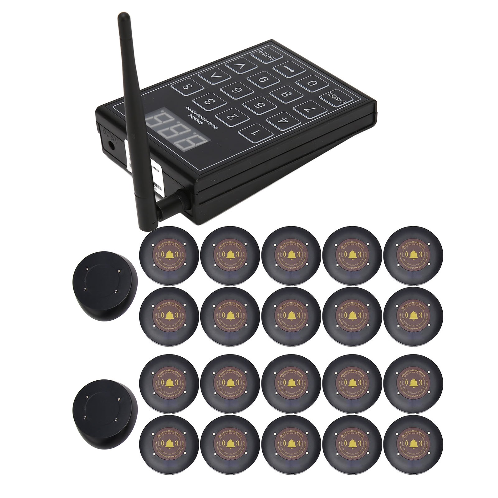 Wireless Guest Paging Queuing System Long Range Paging System With Transmit BAZI
