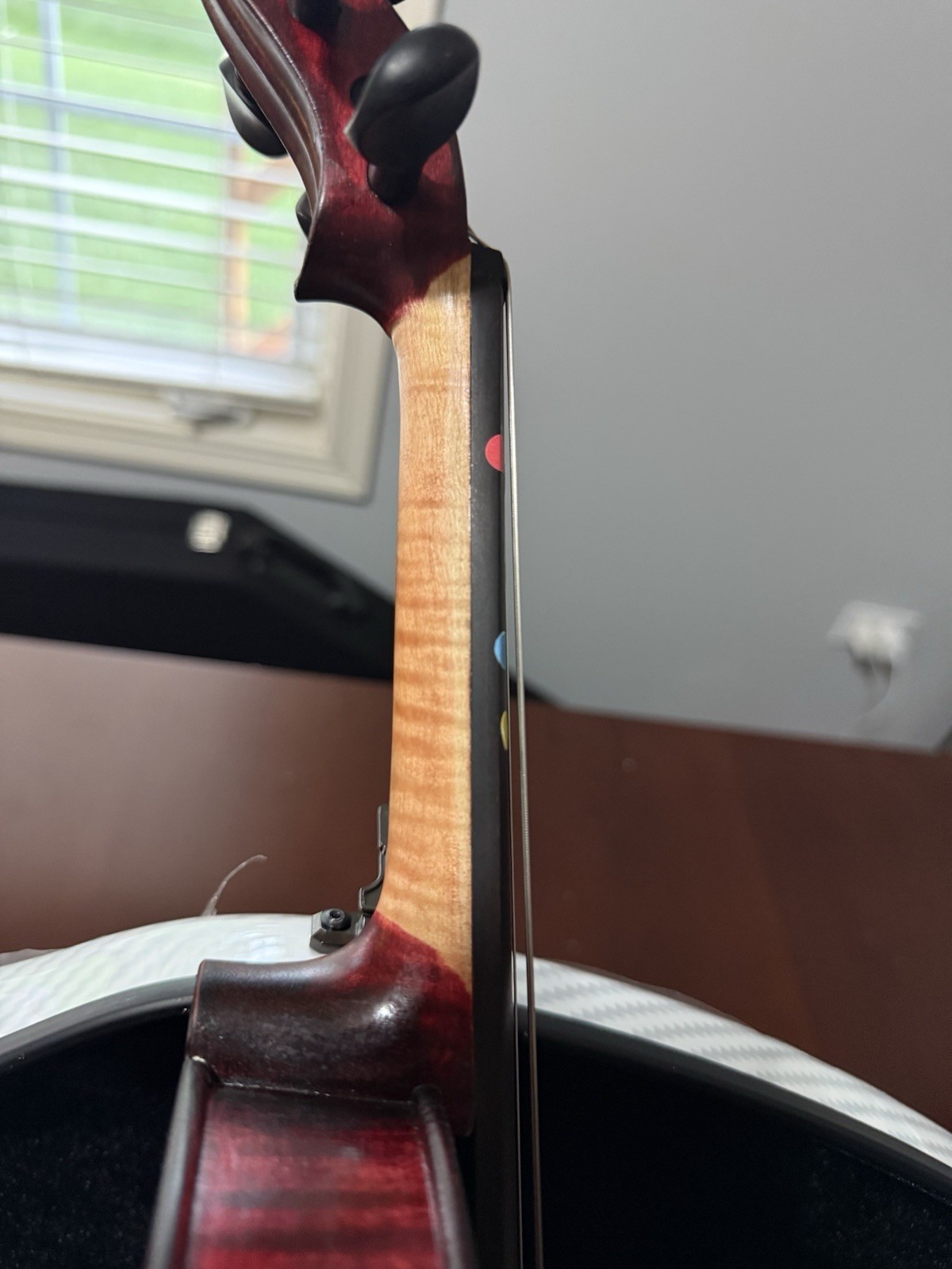 New 4/4 violin Solid flamed maple back spruce top hand carved