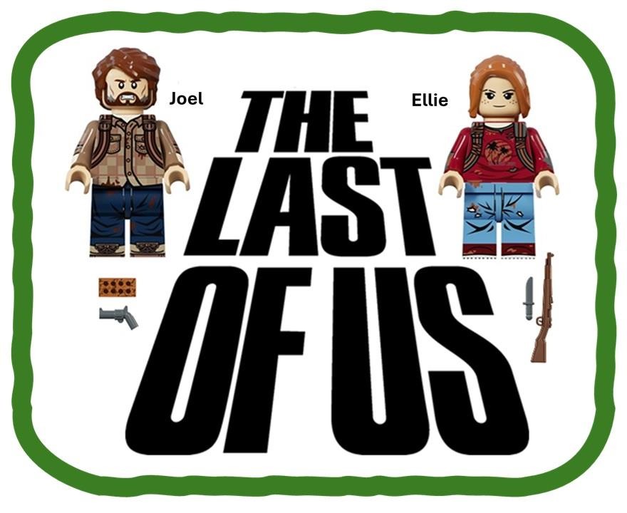 Minifigure Set of 2 inspired by The Last of Us (Joel & Ellie)