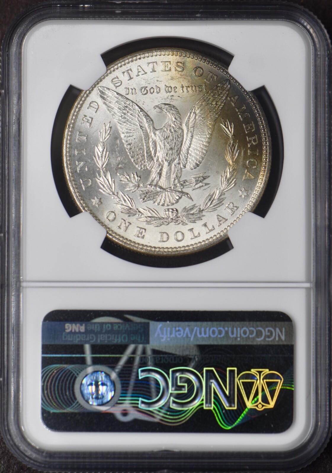 1883 Morgan Silver Dollar - NGC MS63 Toned - ✪COINGIANTS✪