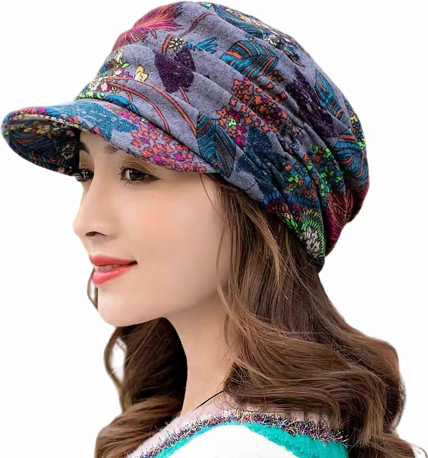 Lefe Liee Newsboy Hats and caps for Women, Pageboy hat Fashion, Ladies Hippie