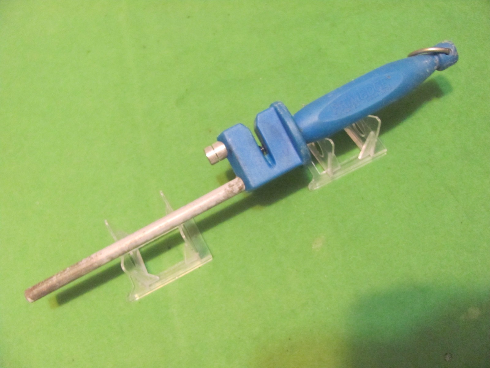 PRIMEDGE PATENTED-USDA APPR. COZZINI Sharpening Steel Hard Plastic Handle. 13¾"