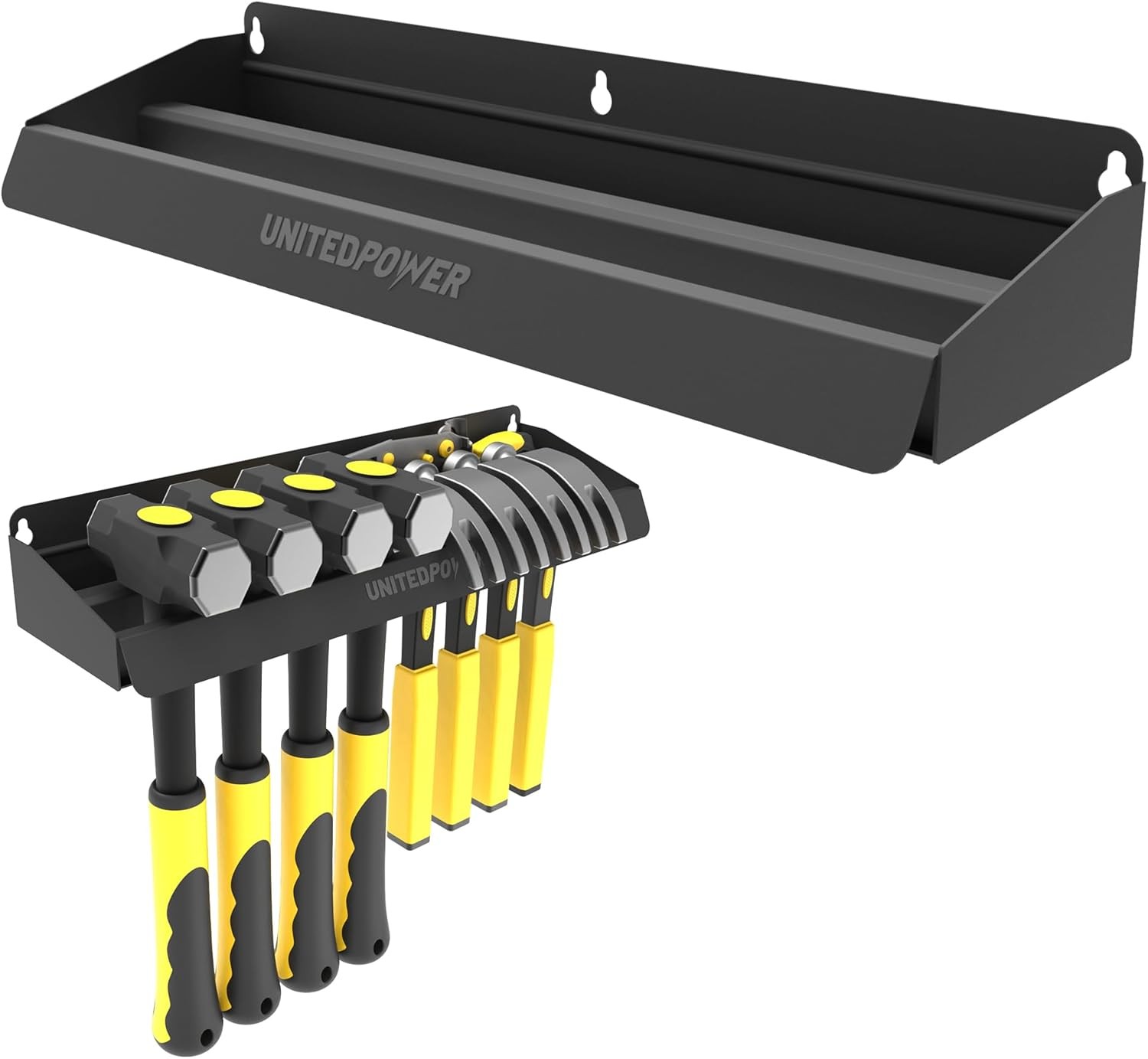 Hammer Holder Wall Mount Storage Rack Organizer For Workshop Shed Garage Home Fi