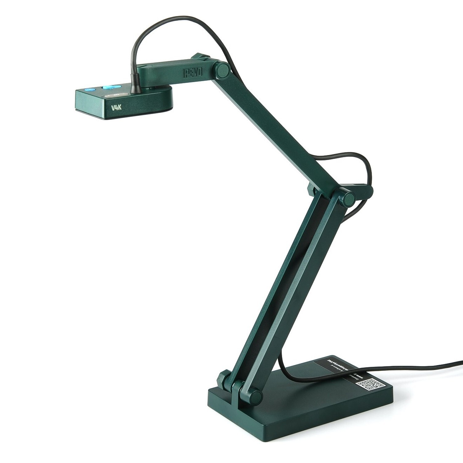 IPEVO V4K Ultra High Definition 8MP USB Document Camera — Mac OS, Windows, Ch...
