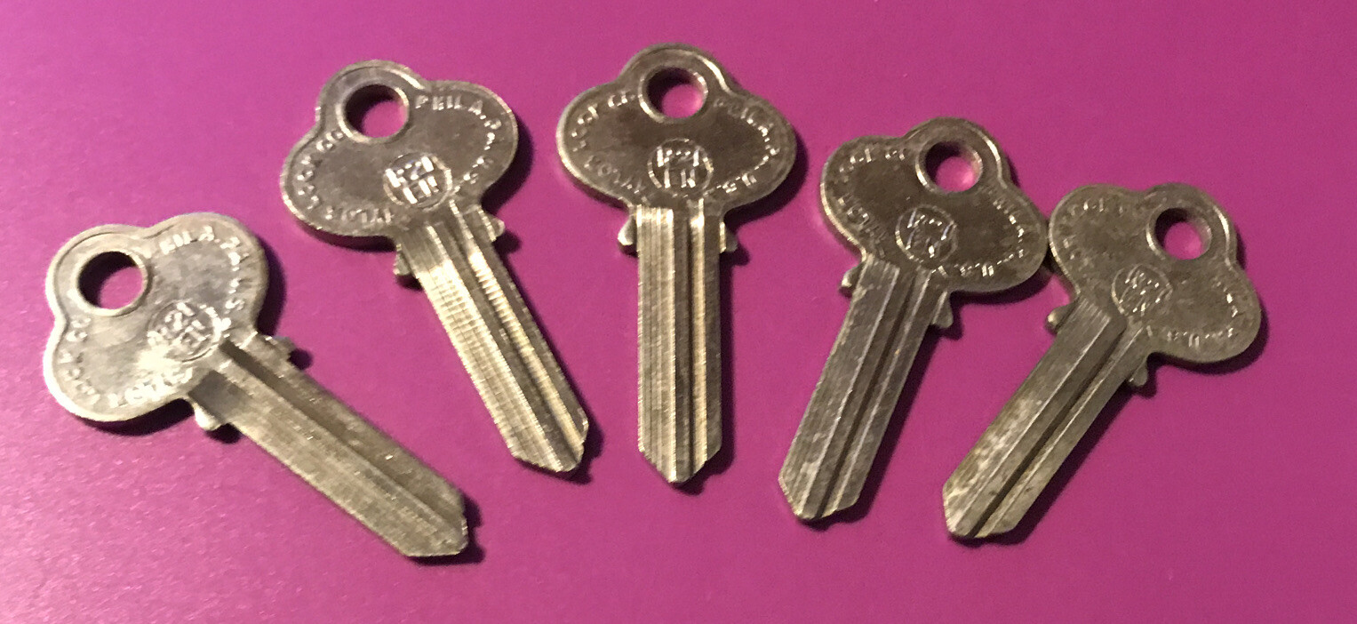Taylor Key Blank  R21EN Locksmith      set of 5                     [b8  ]