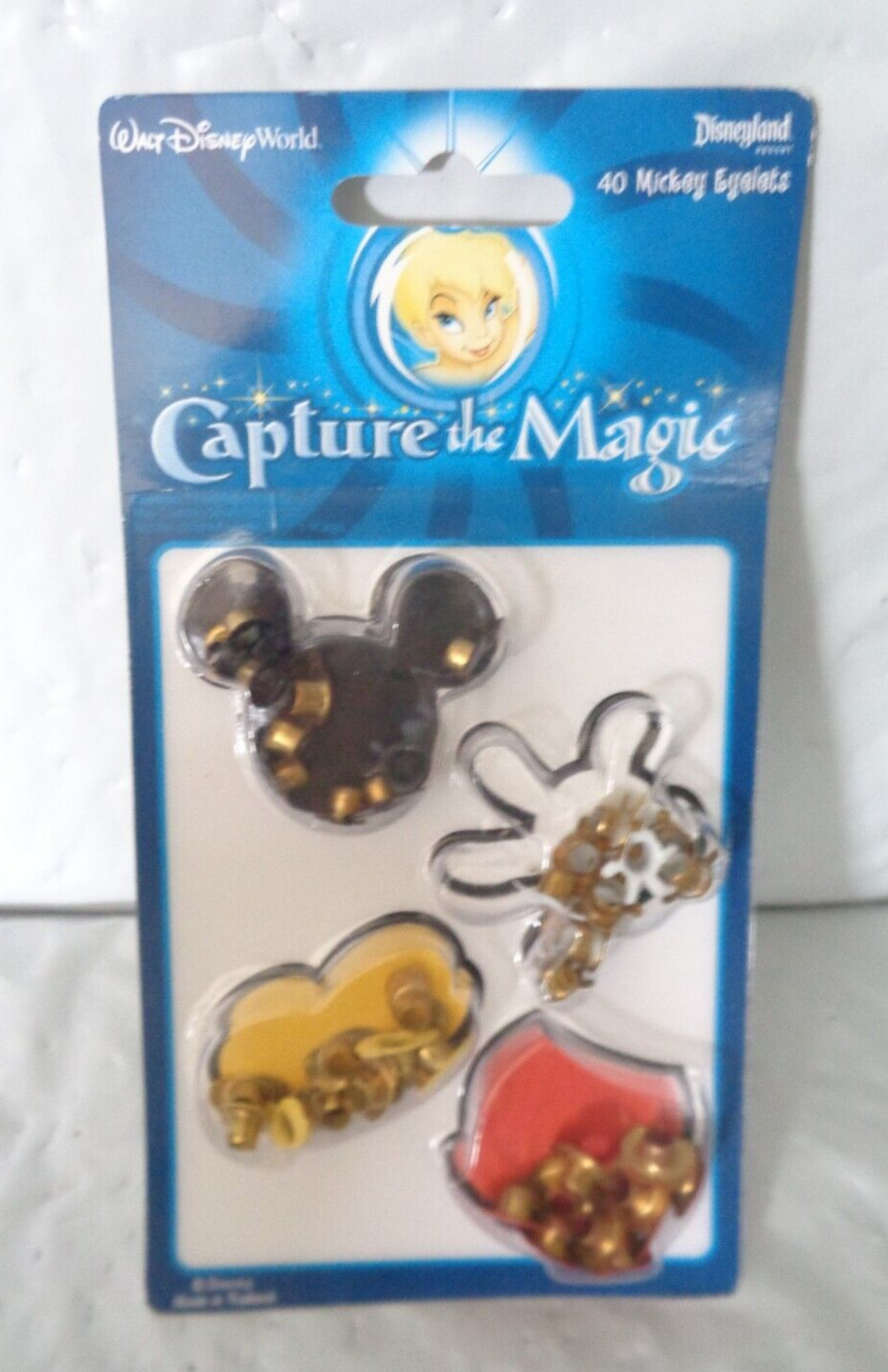 Disney (40) Mickey Mouse Eyelets - Scrapbooking