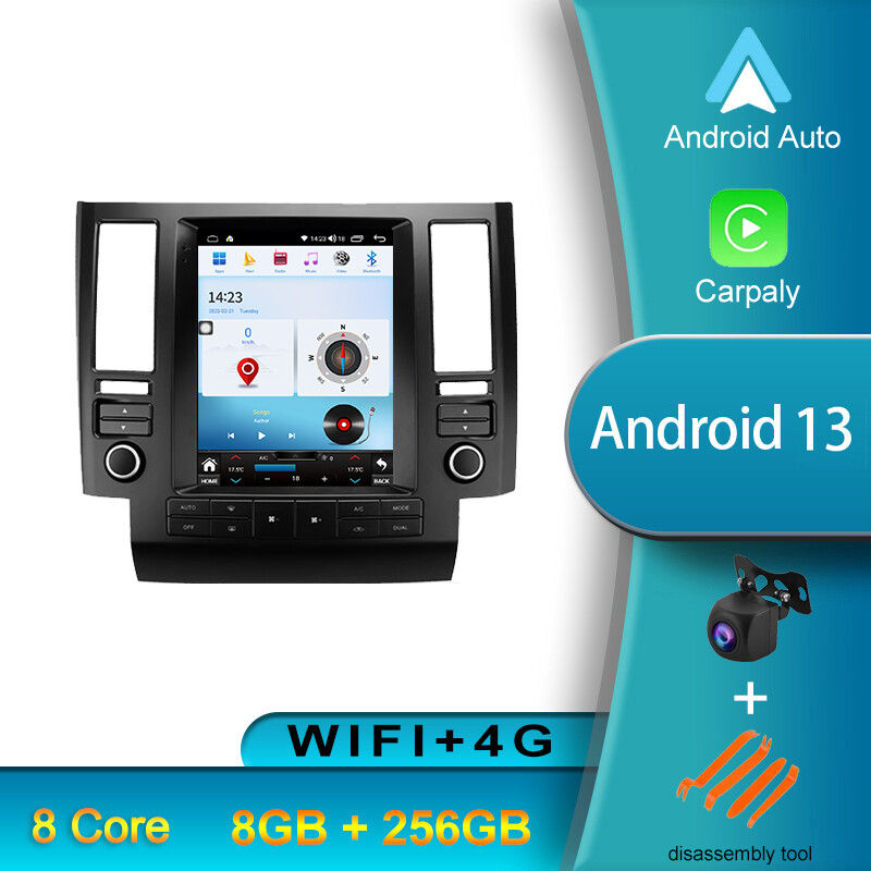 For Infiniti FX35 FX45 2003-2009 Android Car Radio Player Auto GPS Navig Stereo