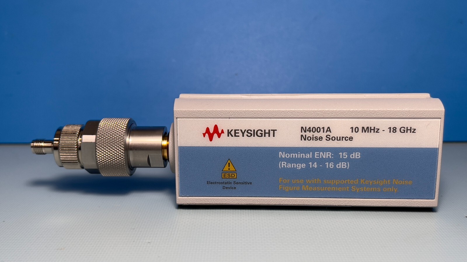 Keysight N4001A SNS Series Noise Source 10 MHz - 18 GHz Nominal ENR:15 dB