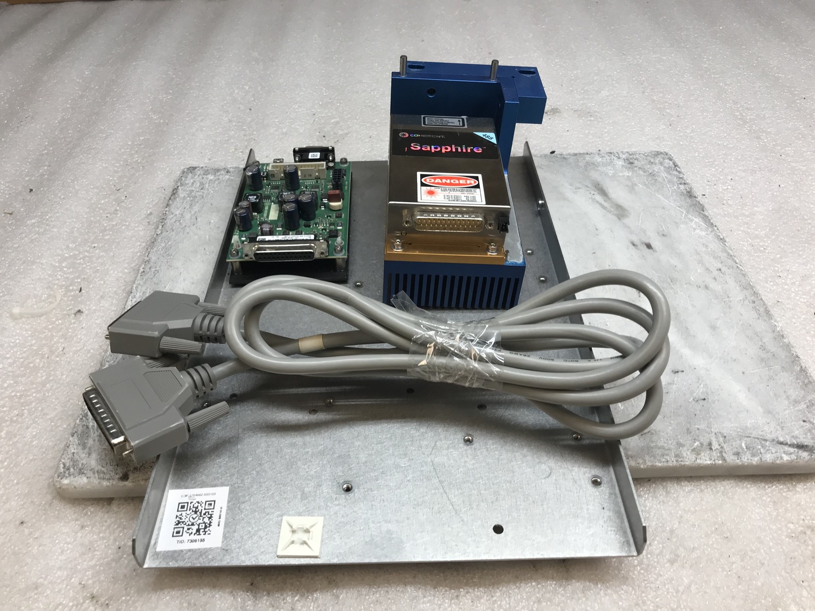 Coherent Sapphire 488-100 CW 1154662 25k Hours w/ OEM Controller LP USB *READ*