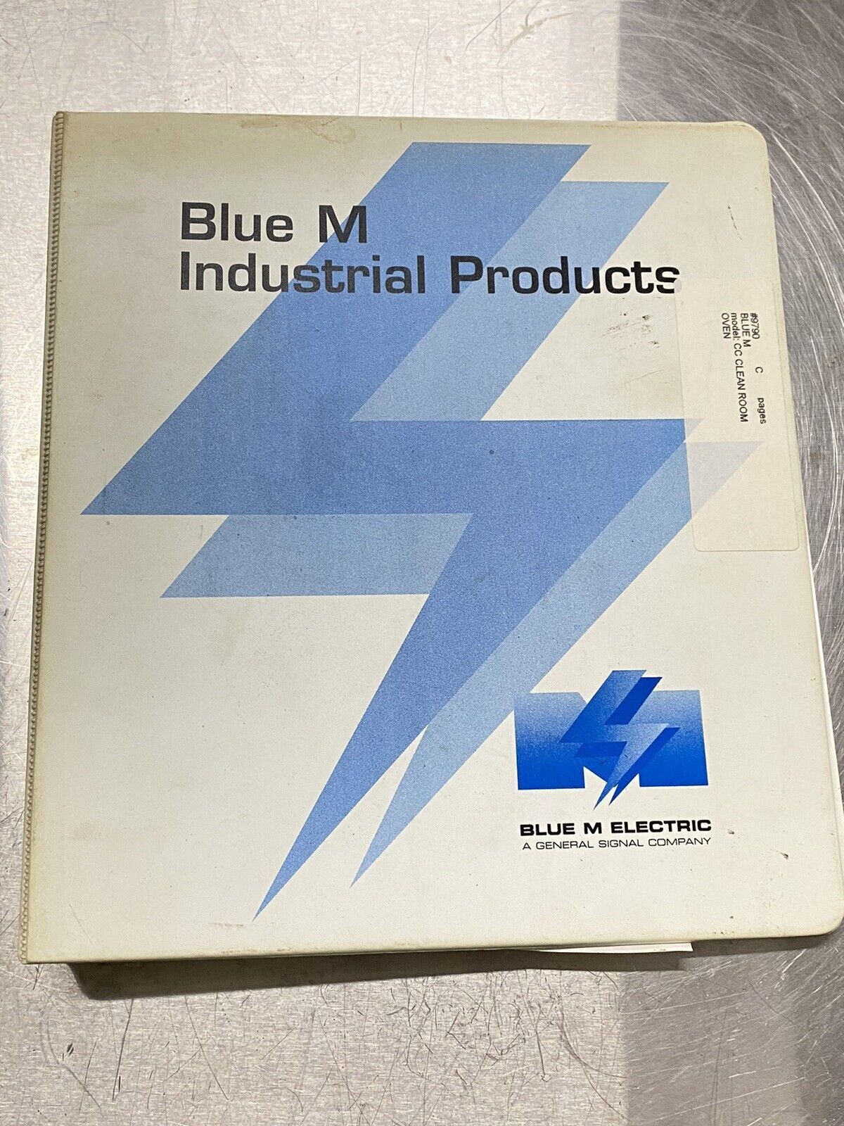 Blue M CC Clean Room Oven Pro-Master - Users Guide / Instruction Book / Manual