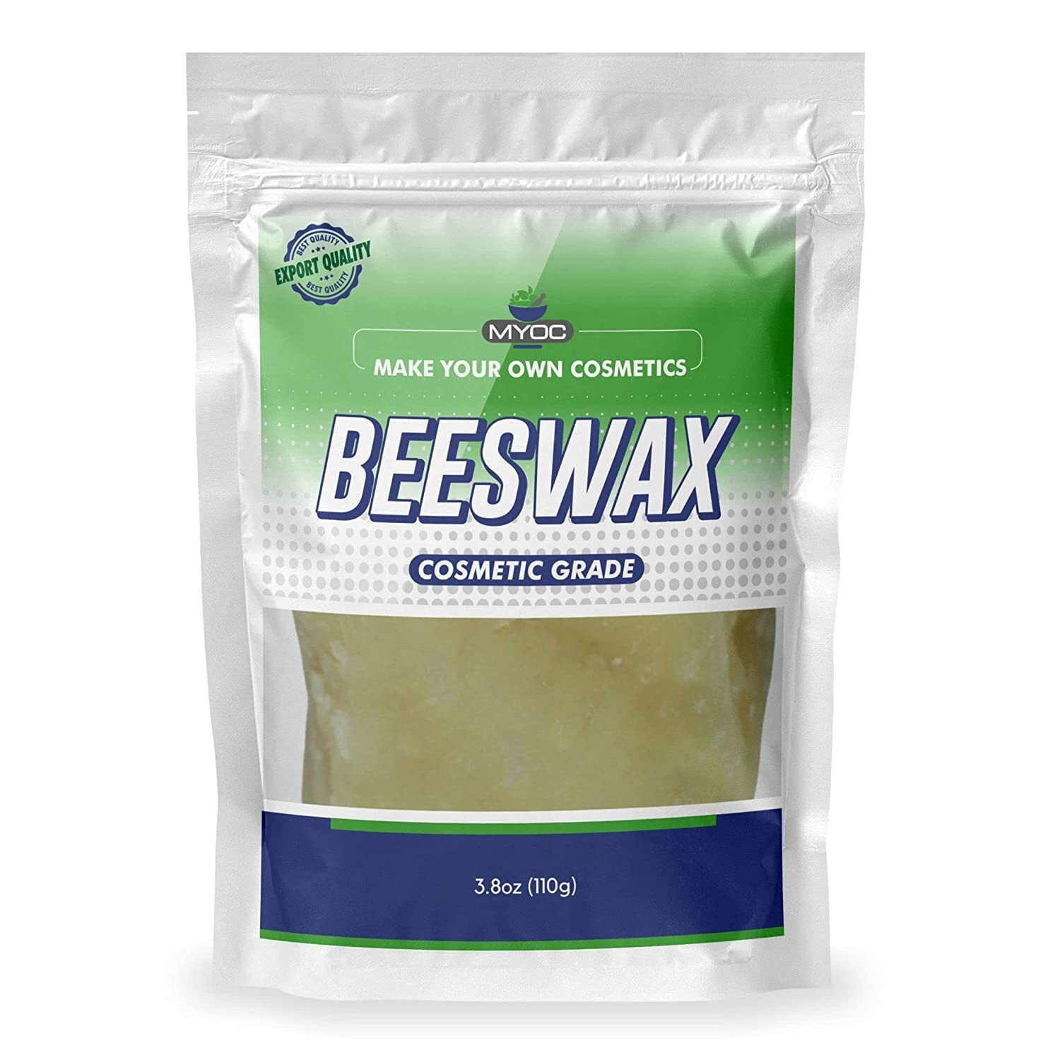 MYOC Beeswax Powder - Pure Cosmetic Grade | 110g/3.8oz,