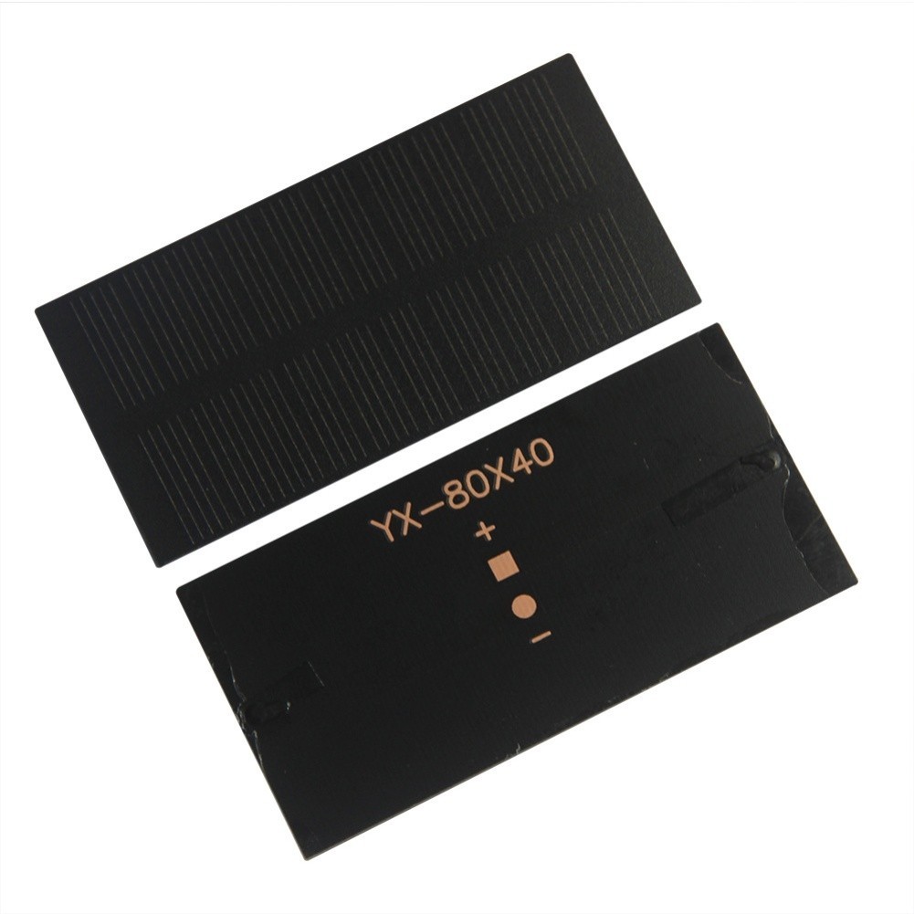 Efficient 0 5W 5V Solar Panel Charging Board for Small Solar Battery Chargers
