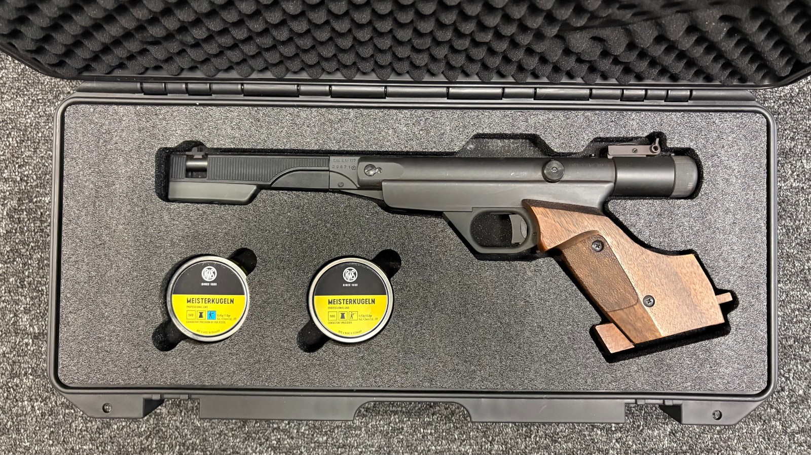 Diana RWS Model 10 Target Pistol Custom Case