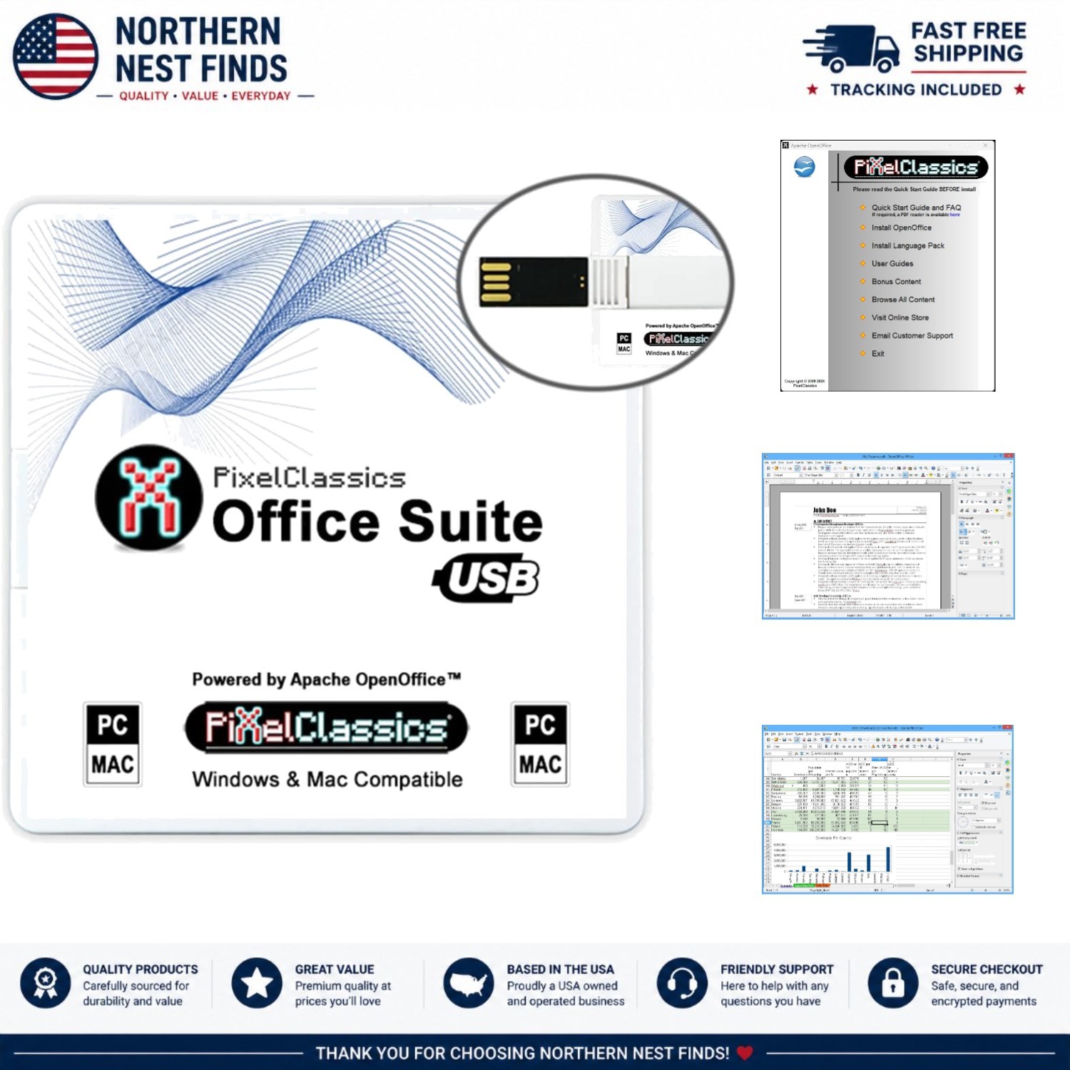 USB Office Suite 2026: Powerful MS Office Alternative with Free Lifetime Updates