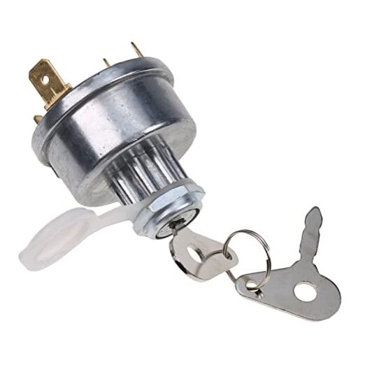 Ignition Switch with 2 Keys 1874535M3 3107556R92 K203992 Compatible with