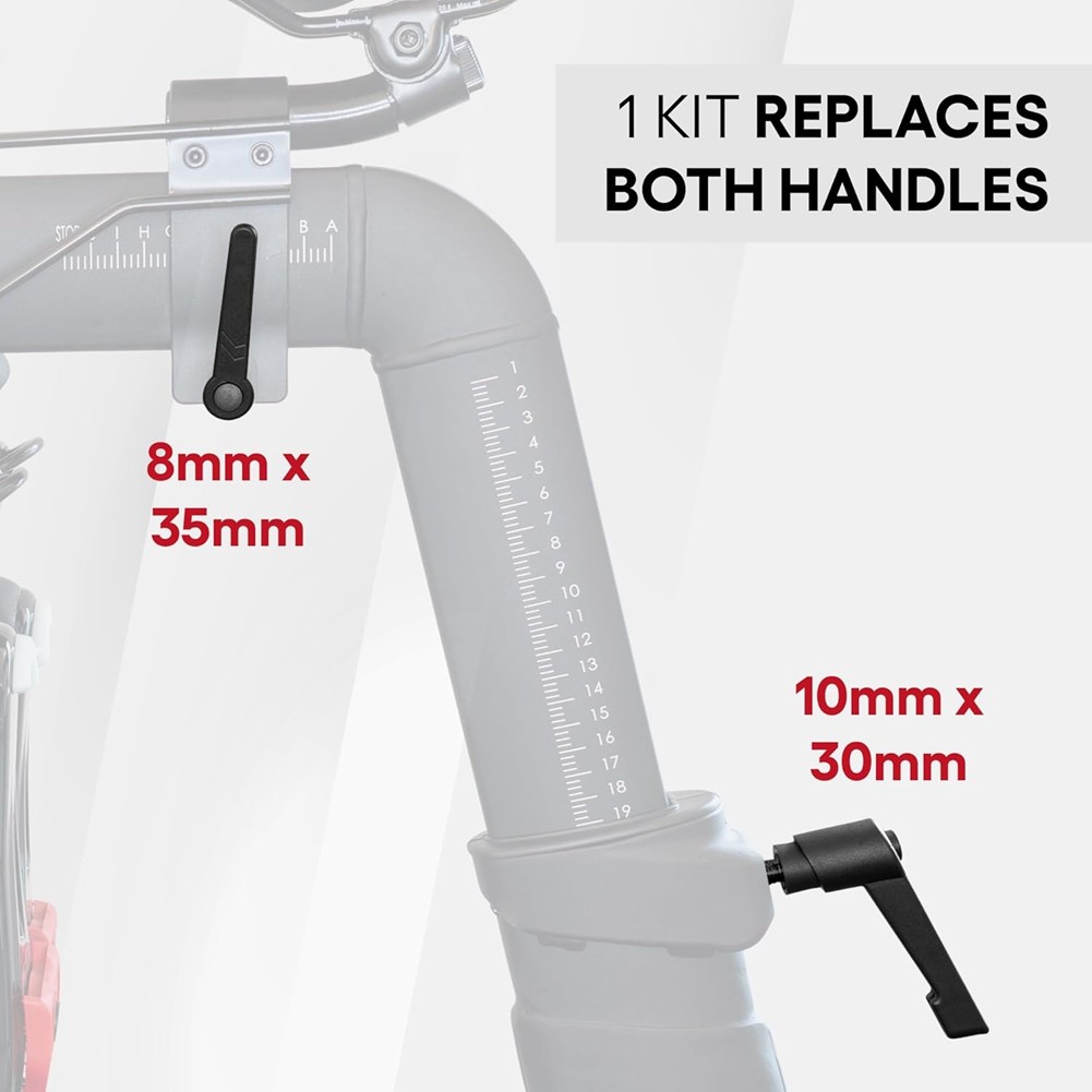2Pack Replacement & Handlebars Slide Adjustment Handles - L Handle for2085