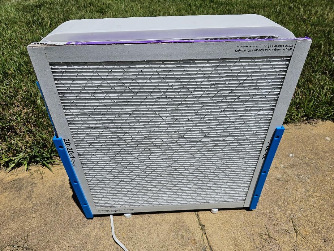 Box Fan Air Filter Bracket