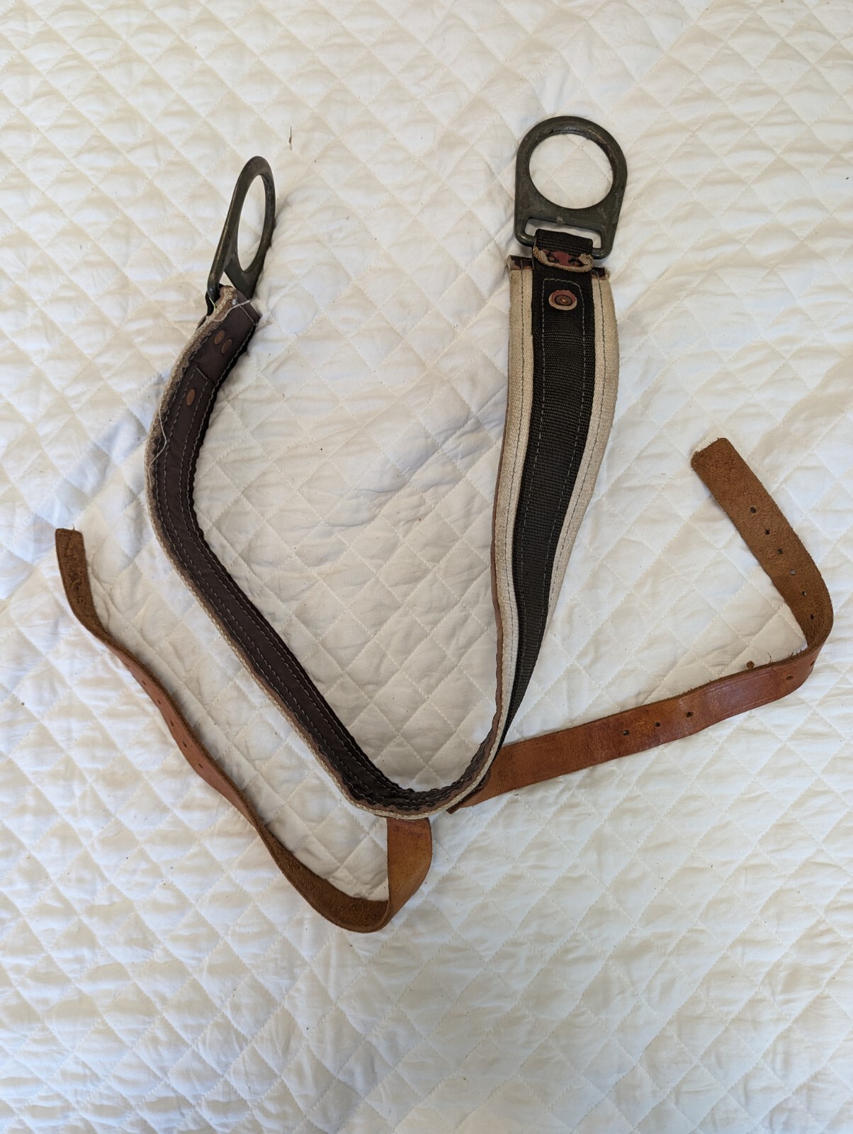 Leather Linemens Climbing Utility Belt