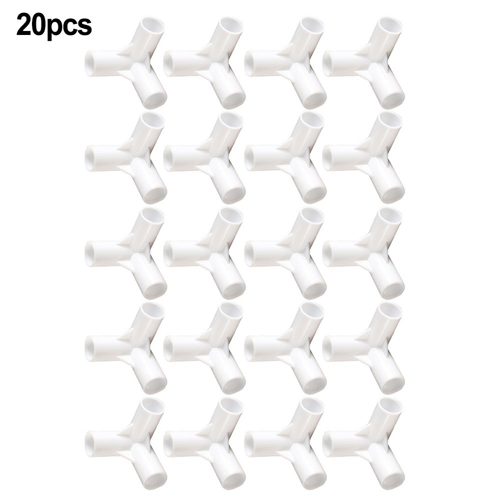 Upgrade Your Tent Setup with 10pcs Pole Tee Connectors 16mm Inner Diameter