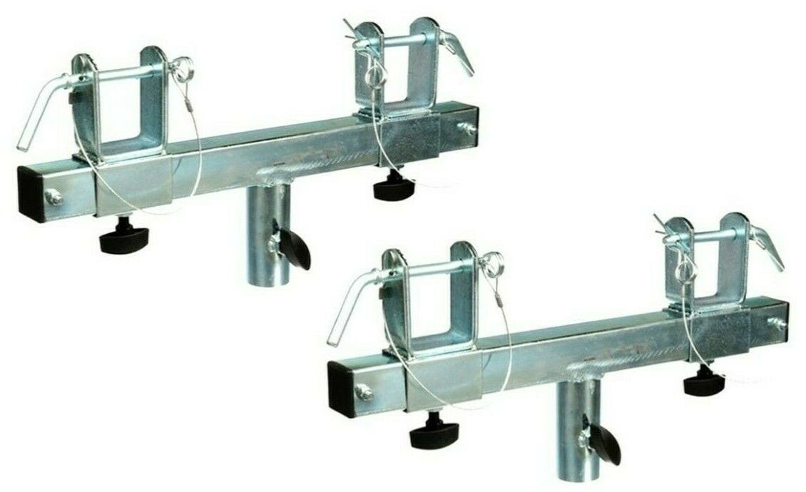 2 MK Audio Universal Chrome T-Adapter Triangle/Square T-Adapter Triangle or