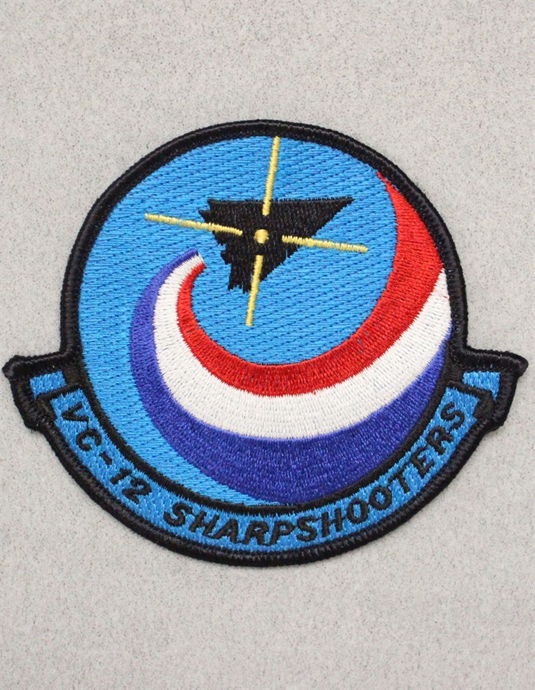 USN Navy patch 911: VC-12 (Fleet Composite Sqdn 12) "Sharpshooters"