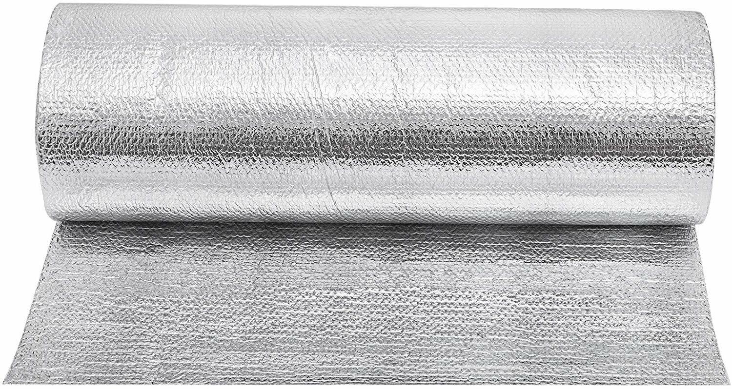 Reflective Foil Insulation Roll Double Bubble Green Energy Reflectix 4x5