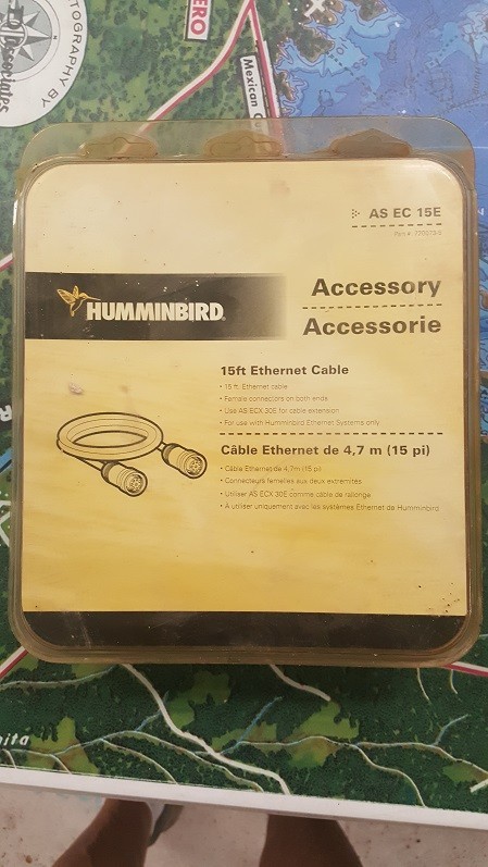 Humminbird Ethernet Cable ASA EC 15E