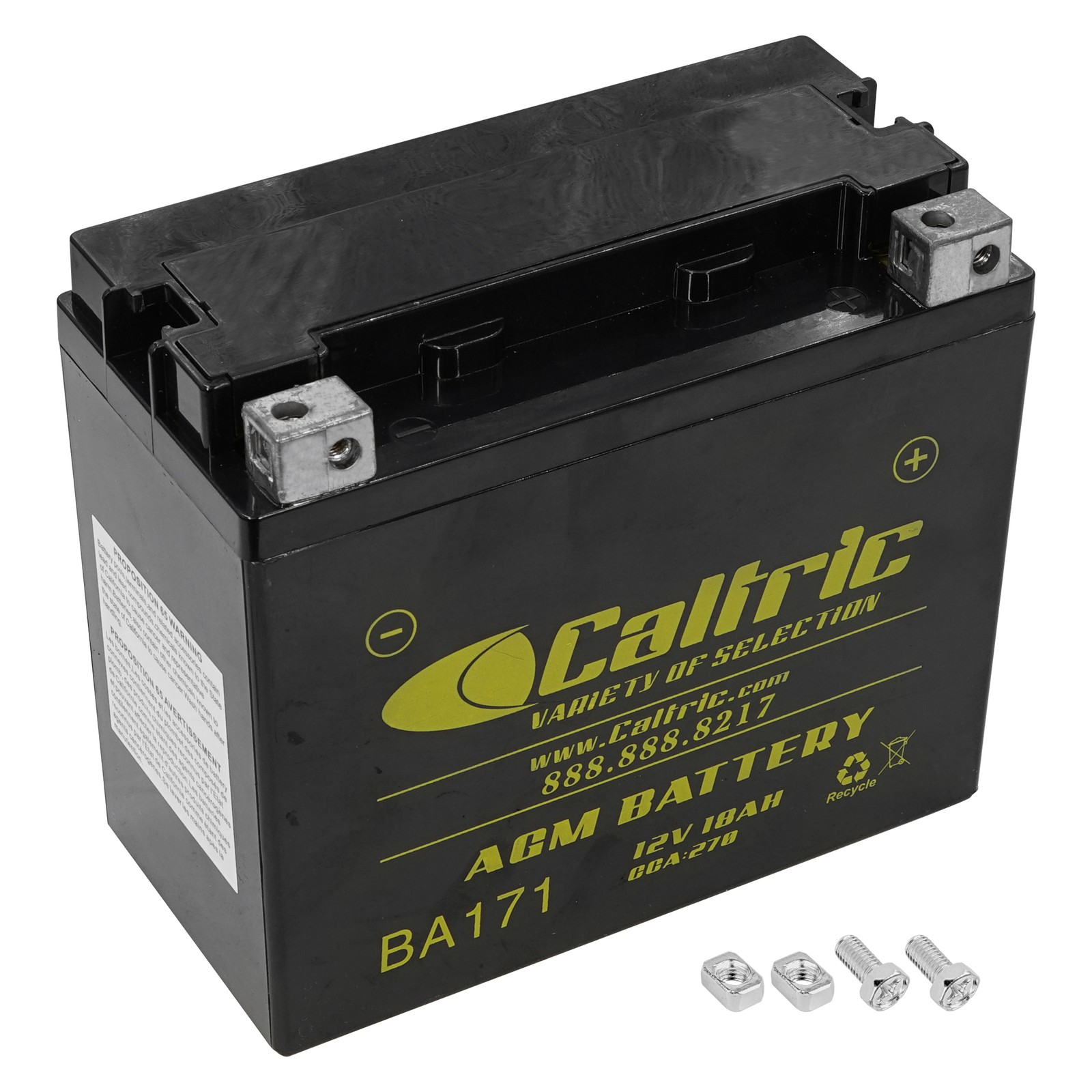 AGM Battery for Ski-Doo Summit SP X 600 800R 850 E-Tec 2011 - 2024 / 12V 18 Ah